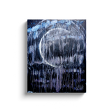 Lunar Waves Canvas Wraps - Find the Beautiful