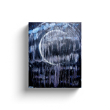 Lunar Waves Canvas Wraps - Find the Beautiful