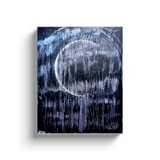 Lunar Waves Canvas Wraps - Find the Beautiful